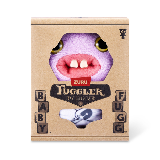 Мягкая игрушка Fuggler Малыш Трискабосс фиолетовый 15703H