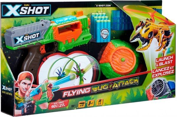 Бластер Zuru X-Shot Вогонь по літаючим жукам