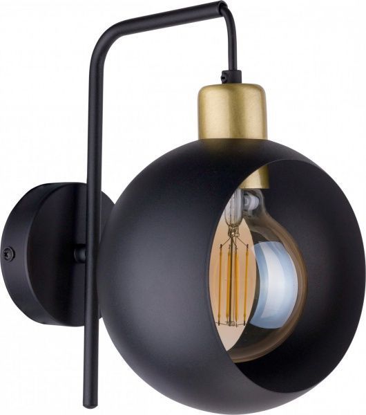 Бра TK Lighting CYKLOP 1x60 Вт E27 черный 2750 