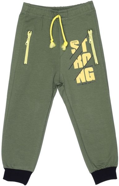 Брюки спортивні ALG р.122 хакі 220804 