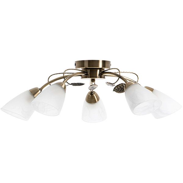 Люстра Accento Lighting Vito ALHu-HKC31239/5 античная латунь