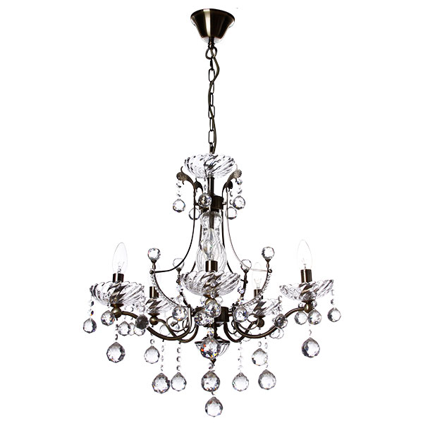 Люстра Altalusse INL-1103P-05 античная бронза