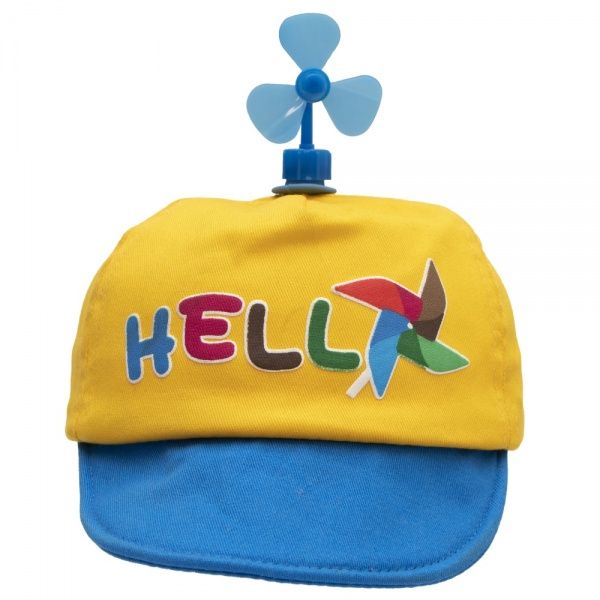 Бейсболка Девилон 517588 р.48 желтый 