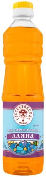 Олія ТМ Рассветовские масла лляна нерафінована 500 мл 