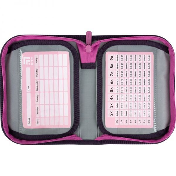 Пенал школьный 622 Amazing thing 49679 KITE темно-фиолетовый