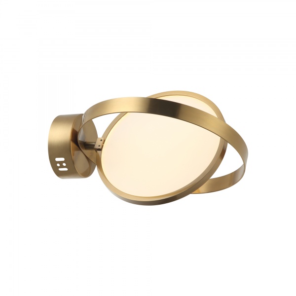 Бра Vio Concept by LUCEA Molveno LED 1x12 Вт латунь 80419-06-W01-CO 