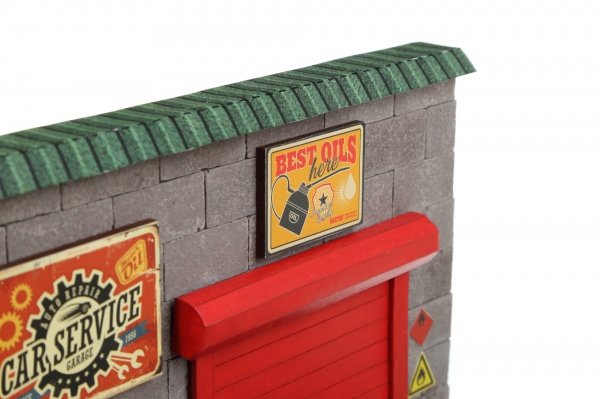 Конструктор из мини-кирпичиков Автосервис 70927