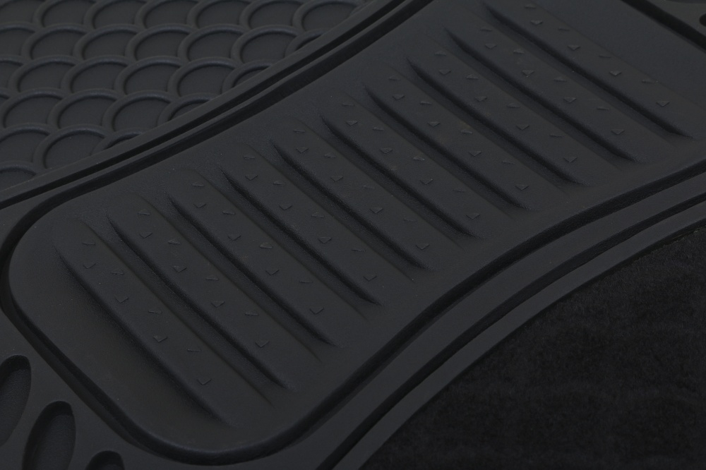 Коврики автомобильные Auto Assistance Proline AP17138 4 шт. с текстильными вставками универсальные