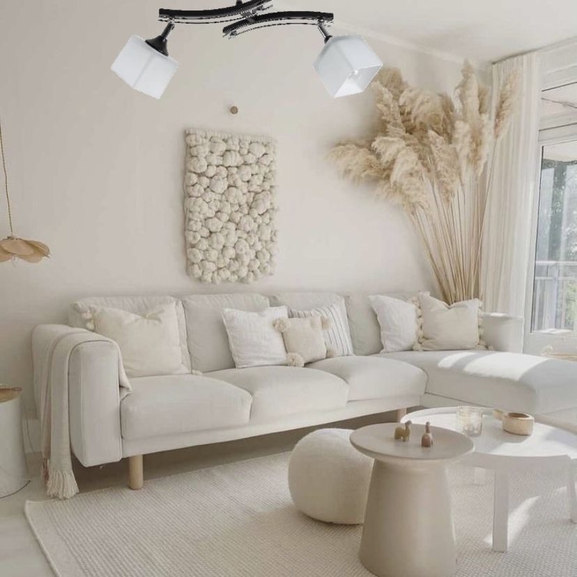 Люстра потолочная Sirius B N1435/2 BK+CH 2x60 Вт E27 черный 1435/2