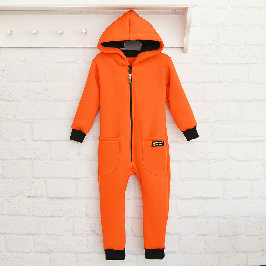 Ромпер-реглан унісекс Blanka р.122-128 помаранчевий 110844