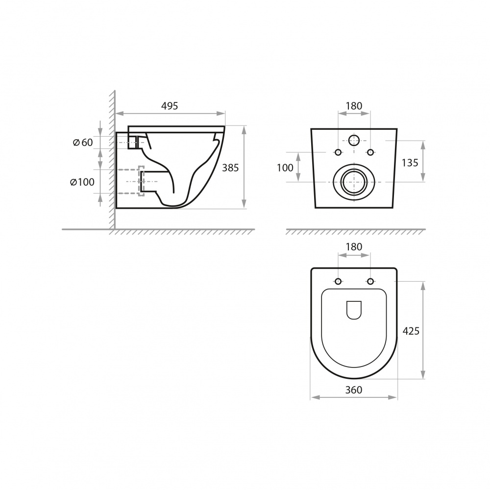 Унитаз подвесной Koller Pool ROUND PRO Smart (1873570198)