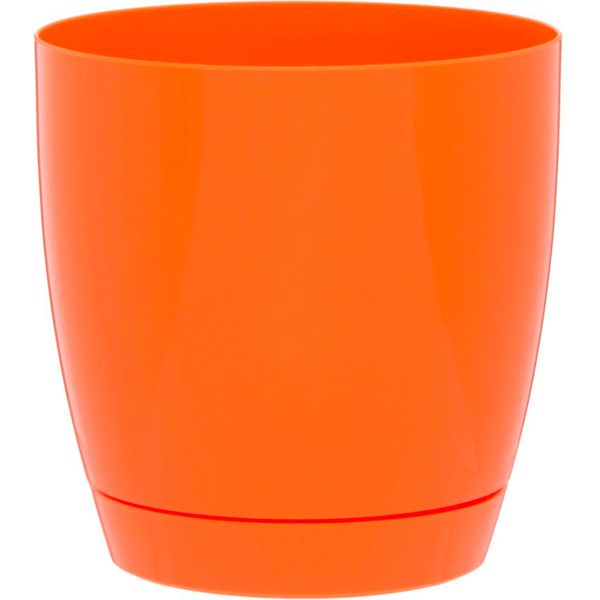 Вазон пластиковый Form Plastic Тоскана Круглая-17 круглый 3л оранжевый (0743-003) 