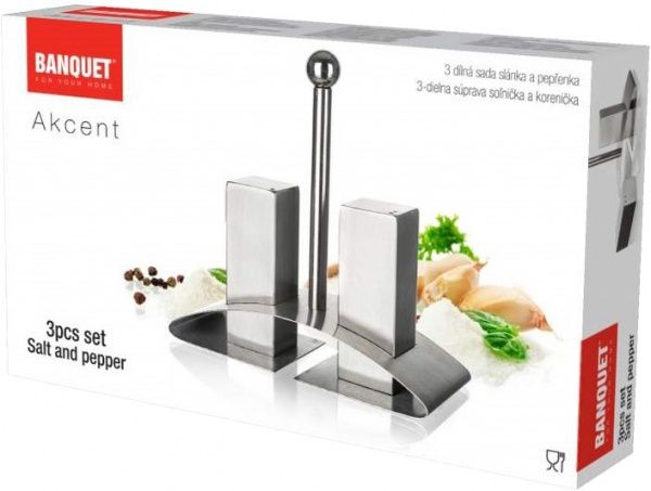 Набор для соли и перца 28680110 Akcent Banquet