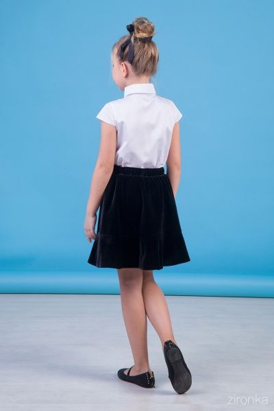 Юбка школьная 30-9029-1 Zironka р.122 черный 