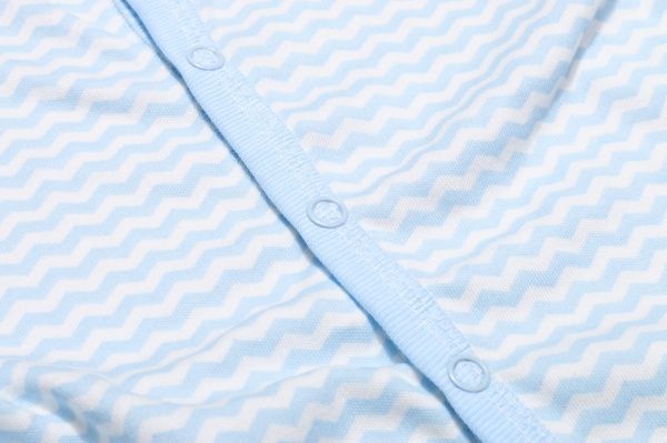 Комбинезон Bambinelli Зигзаг р.86 белый с голубым 