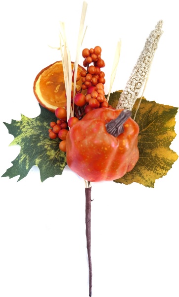 Декорация новогодняя осенняя с гарбузиком