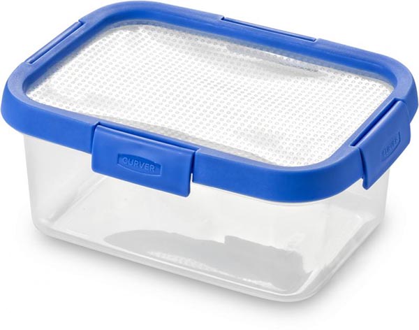 Контейнер харчовий Smart Flexi 1,2 л прозорий/синій Curver 248923