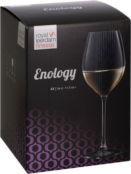 Набор бокалов для вина Enology 340 мл 4 шт. 483338 Royal Leerdam