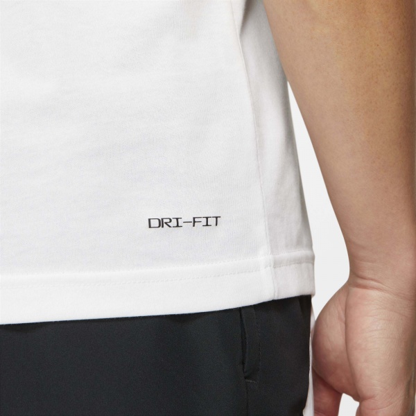 Футболка Jordan M J ZION DF SS TEE DH0592-101 р.2XL белый