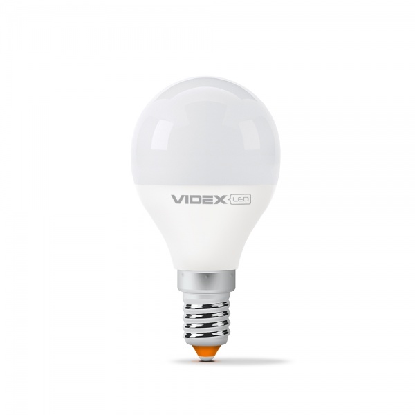 Лампа светодиодная Videx 3,5 Вт G45 матовая E14 220 В 4100 К 23500 