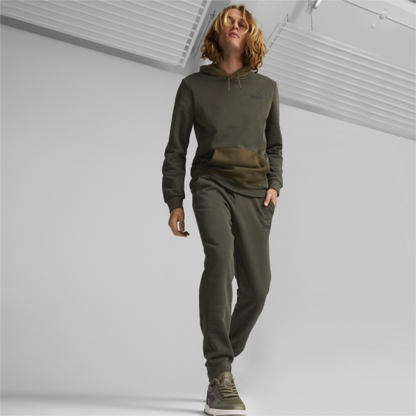 Спортивний костюм Puma HOODED SWEAT SUIT FL CL 67003470 р. 2XL хакі