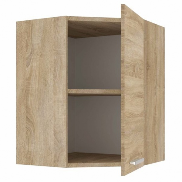 Шафа верхня кутова Аліна ВУФ 60/60/71.8 дуб сонома/дуб сонома SOKME