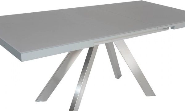 Стіл обідній Кемел Т-910 1800х850х760 мм світло-сірий 