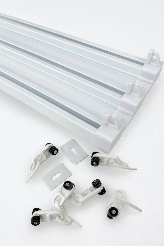 Карниз потолочный Karniz plus тройной 150 см 1 шт.