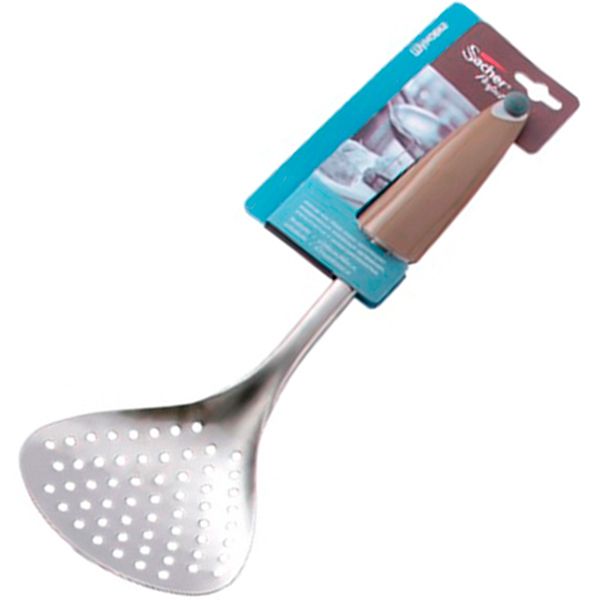 Шумовка Sacher коричнева