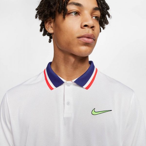 Поло Nike M NKCT SLAM POLO PS NT CI9158-100 M білий