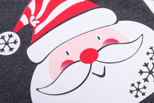 Слинявчик Baby Veres Happy New Yea сірий 