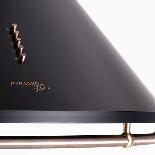 Витяжка Pyramida HEF 82 (E-600MM) Black