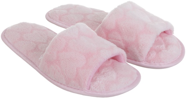 Капці домашні La Nuit Серця р. 36/37 рожевий sainty/hearts/pink 