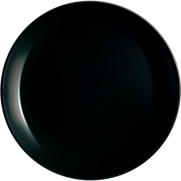 Тарелка подставная Diwali Black 27,3 см P0786 Luminarc