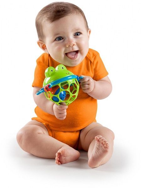 Погремушка Oball Лягушонок 10063