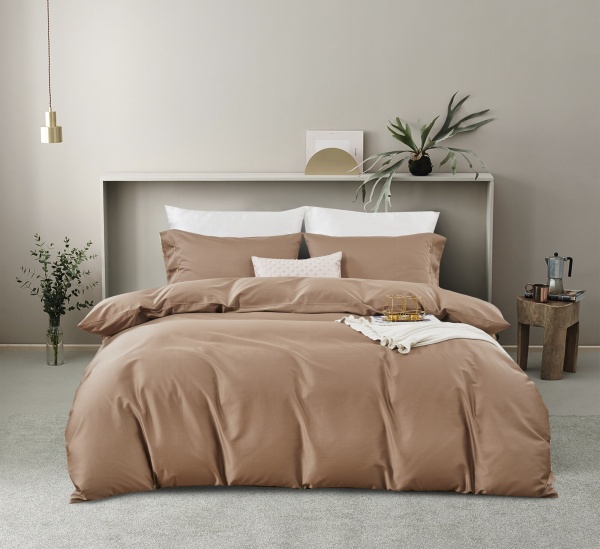 Комплект постільної білизни Solido 2 бежевий La Nuit 