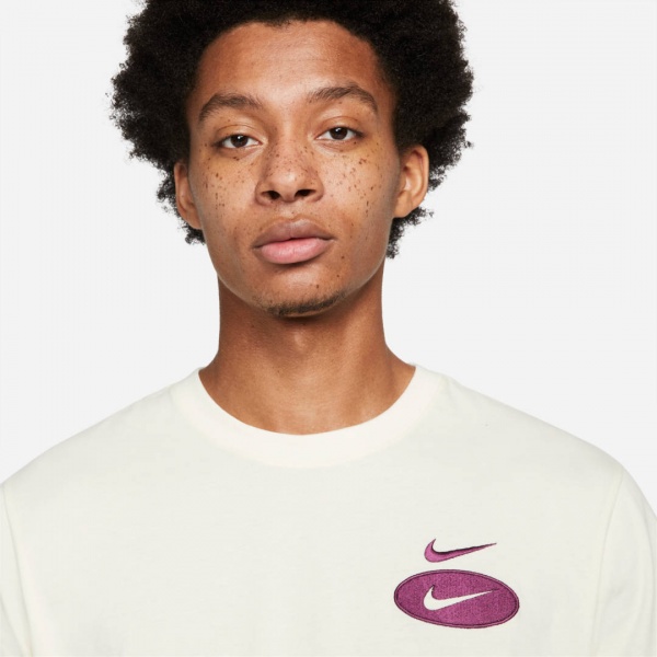 Футболка Nike M NSW ESS+ CORE 1 TEE DM6341-113 р.L бежевий