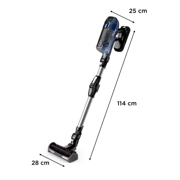 Пылесос аккумуляторный Rowenta X-Force Flex 14.60 Aqua Docking Cordless RH99C3WO black 