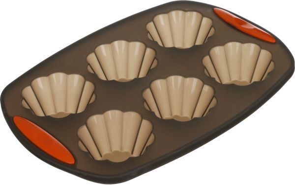 Форма для кексів Choco 6 шт. 4,1x29,8x21 см Flamberg Smart Kitchen