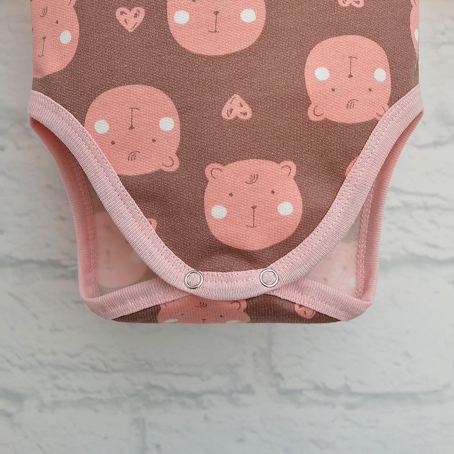 Боди для девочки Blanka Барни р.68-74 коричневый 110570