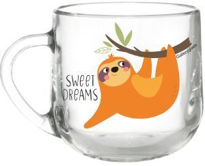 Чашка Грамине Ленивец 300 мл Galleryglass