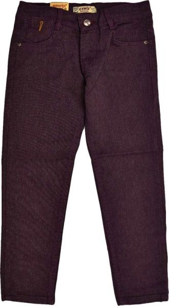 Джинсы CEMIX р.122 бордовый 9180 