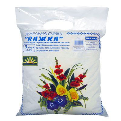 Суміш грунтів Важка 3 л