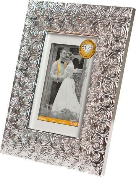 Рамка для фото Velista 45R-Х-840-3v 15x21 см світле срібло 
