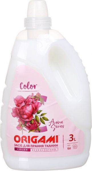 Гель для машинной и ручной стирки Origami Aroma Color 3 л