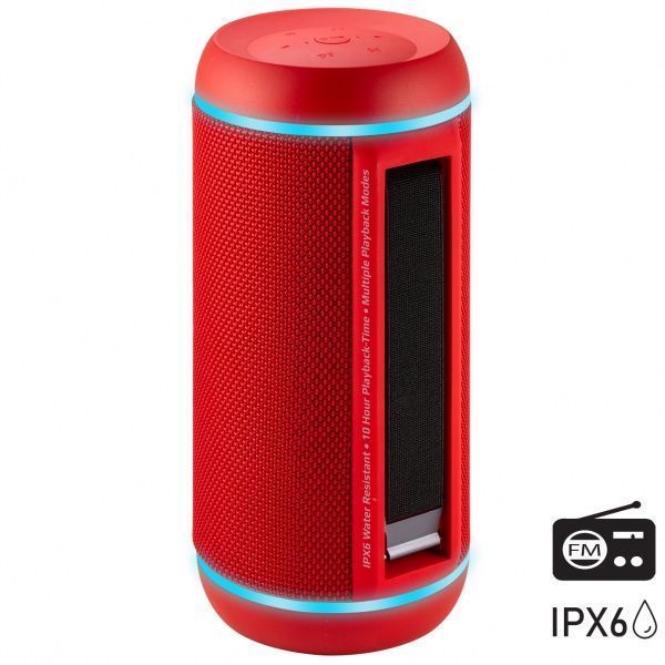 Портативна колонка Promate Silox-Pro 30W IPX6 2.0 red 