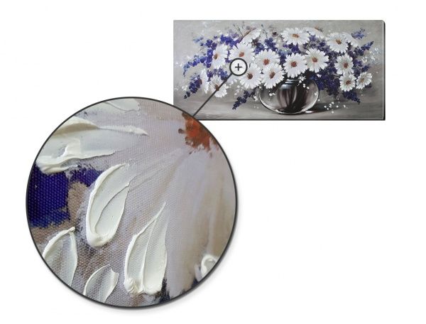 Картина Ромашки 55x115 см SvitArt SI-875 