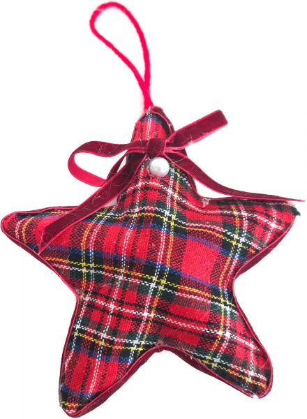 Підвіска Dalian Everglory зірка 11 см червоний LX2021-0092