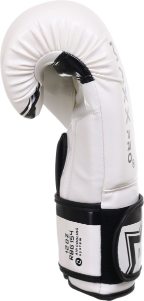 Боксерские перчатки MaxxPro AVG-451 р. 10 белый