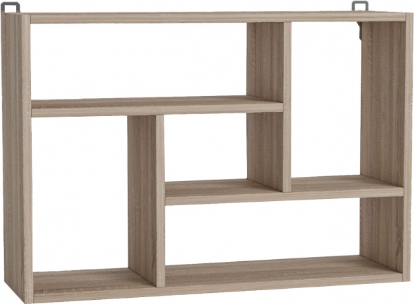 Полиця декоративна Luxe Studio Рута ЕЦ-3 730x500x220 мм дуб сонома 